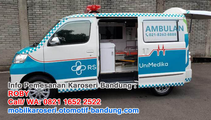 karoseri mobil bandung ambulance moko mobil toko food truck