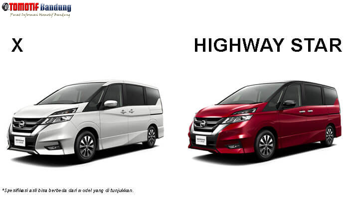 Perbedaan Tipe Nissan All New Serena 2019