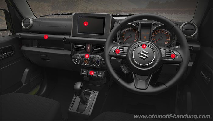 Interior Suzuki Jimny