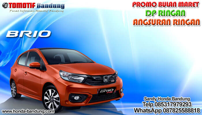 PROMO BRIO  DP RINGAN ANGSURAN  RINGAN MARET 2021 